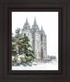 Salt Lake City Temple Evergreen Christmas