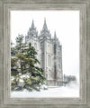 Salt Lake City Temple Evergreen Christmas