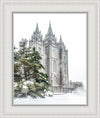 Salt Lake City Temple Evergreen Christmas