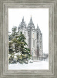 Salt Lake City Temple Evergreen Christmas