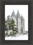 Salt Lake City Temple Evergreen Christmas