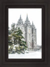 Salt Lake City Temple Evergreen Christmas