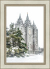 Salt Lake City Temple Evergreen Christmas