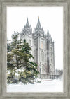 Salt Lake City Temple Evergreen Christmas