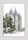 Salt Lake City Temple Evergreen Christmas