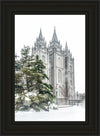 Salt Lake City Temple Evergreen Christmas