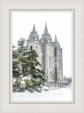 Salt Lake City Temple Evergreen Christmas