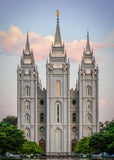 Salt Lake City Temple In All His Glory