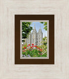 Salt Lake City Temple June - God Is the Gardner