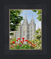 Salt Lake City Temple June - God Is the Gardner