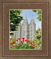 Salt Lake City Temple June - God Is the Gardner