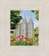 Salt Lake City Temple June - God Is the Gardner