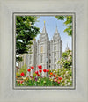 Salt Lake City Temple June - God Is the Gardner