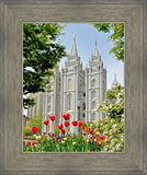 Salt Lake City Temple June - God Is the Gardner