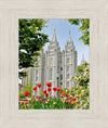 Salt Lake City Temple June - God Is the Gardner