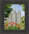 Salt Lake City Temple June - God Is the Gardner