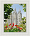 Salt Lake City Temple June - God Is the Gardner