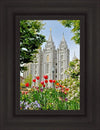 Salt Lake City Temple June - God Is the Gardner