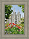 Salt Lake City Temple June - God Is the Gardner