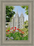 Salt Lake City Temple June - God Is the Gardner