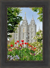 Salt Lake City Temple June - God Is the Gardner