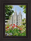 Salt Lake City Temple June - God Is the Gardner