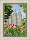 Salt Lake City Temple June - God Is the Gardner