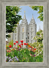 Salt Lake City Temple June - God Is the Gardner