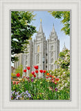 Salt Lake City Temple June - God Is the Gardner