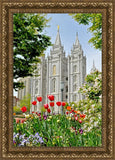 Salt Lake City Temple June - God Is the Gardner