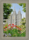 Salt Lake City Temple June - God Is the Gardner