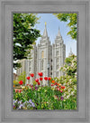 Salt Lake City Temple June - God Is the Gardner