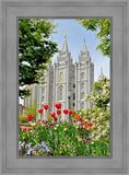 Salt Lake City Temple June - God Is the Gardner