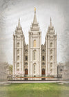 Salt Lake City Temple The Spirit Of God