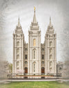 Salt Lake City Temple The Spirit Of God