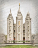 Salt Lake City Temple The Spirit Of God