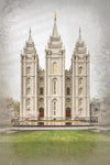 Salt Lake City Temple The Spirit Of God