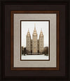 Salt Lake City Temple Warming Reflection