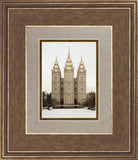 Salt Lake City Temple Warming Reflection