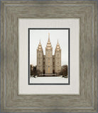 Salt Lake City Temple Warming Reflection