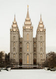 Salt Lake City Temple Warming Reflection