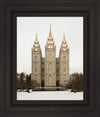 Salt Lake City Temple Warming Reflection