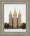 Salt Lake City Temple Warming Reflection