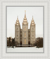 Salt Lake City Temple Warming Reflection