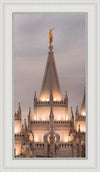 Salt Lake City Temple Rising Ramparts Vertical