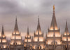 Salt Lake City Temple Rising Ramparts