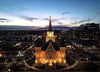 Provo City Center At Dusk