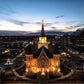 Provo City Center At Dusk
