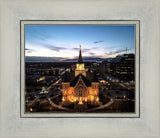 Provo City Center At Dusk