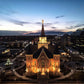 Provo City Center At Dusk